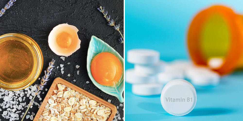Sử dụng kết hợp Vitamin B1 với trứng gà